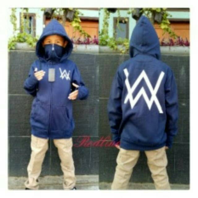 jaket anak alan walker ninja roundhand