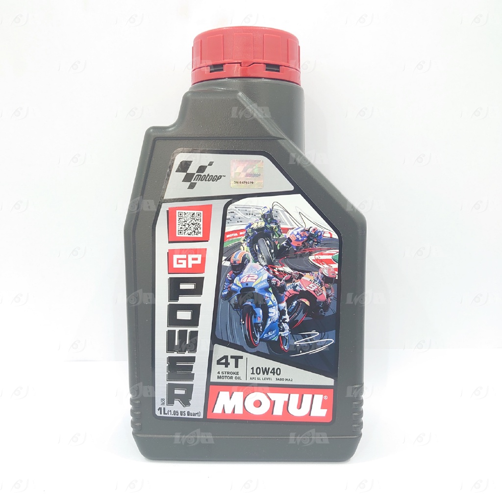 Motul GP Power 10w40 1 Liter 4T Oli Motor Bebek Sport Trail Premium High Performance Oil