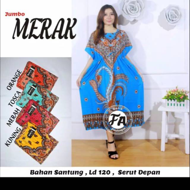 Baju daster merak