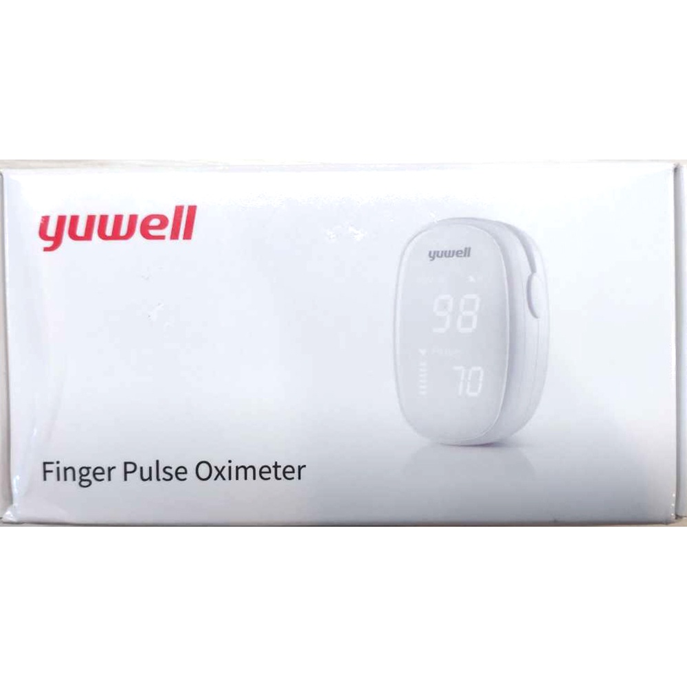 GS8 Yuwell Alat Pengukur Detak Jantung Kadar Oksigen Fingertip Pulse Oximeter - YX102 - White dealmedan