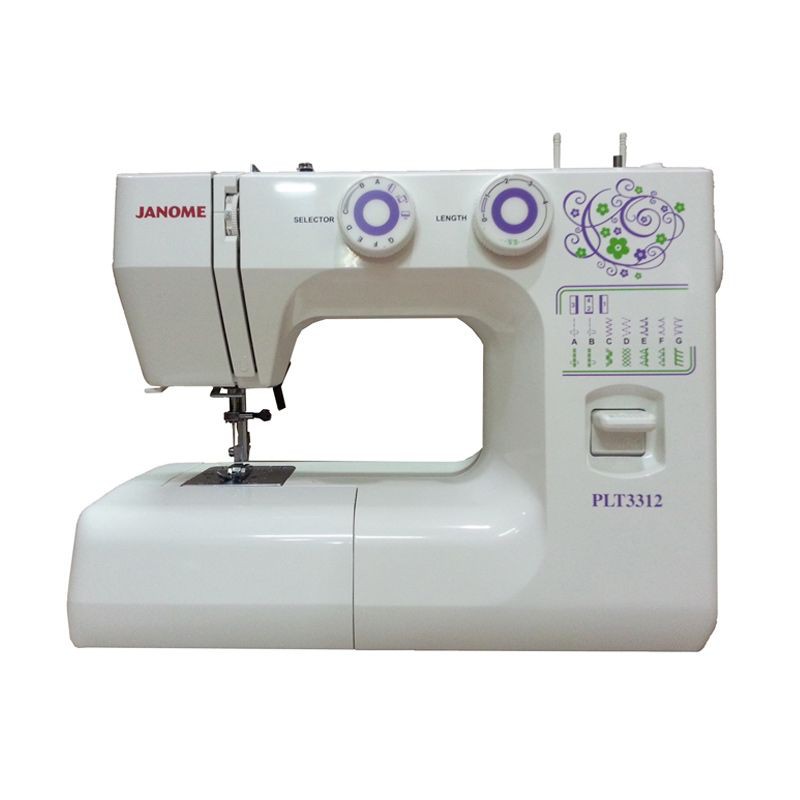 Janome PLt3312 Mesin jahit Portable - Putih