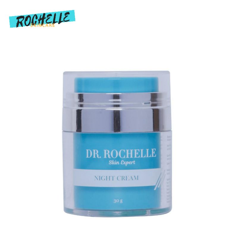 NIGHT CREAM , Dr Rochelle Cream malam , anti aging , Skincare,