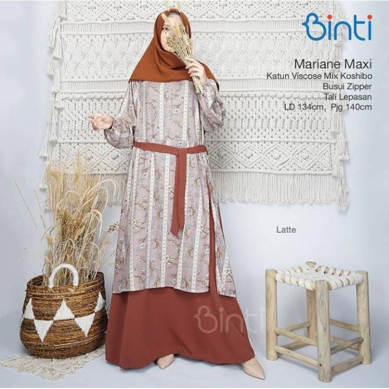 gamis mariane by binti
