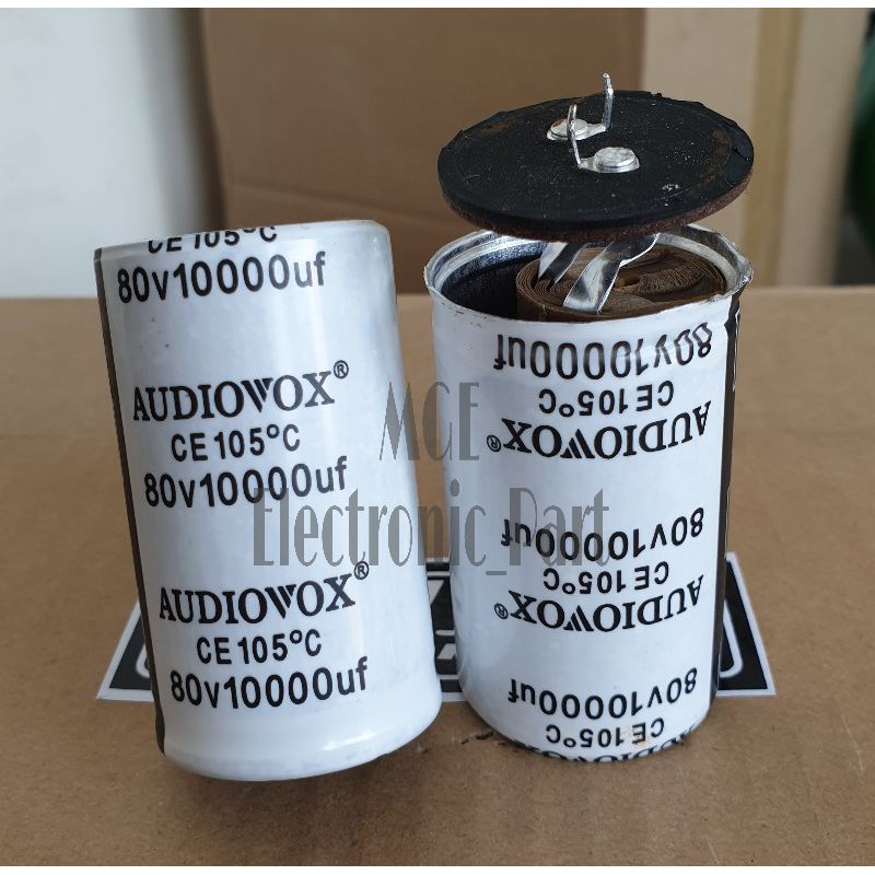 ELCO AUDIOVOX 10000UF/80V PUTIH