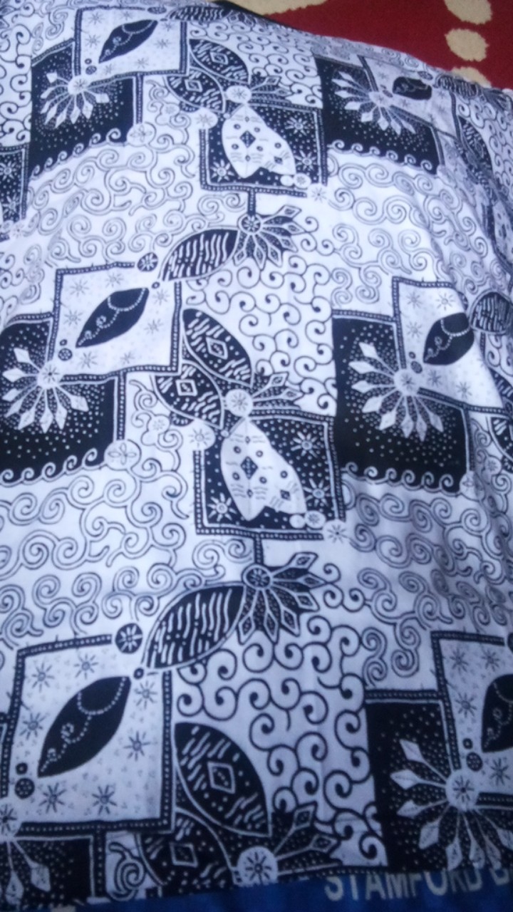 Kaos Batik Full Print Motif V|| Kaos Monocrom