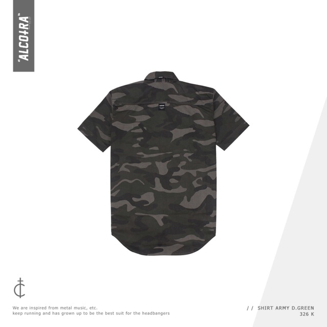 SHIRT ARMY D.GREEN