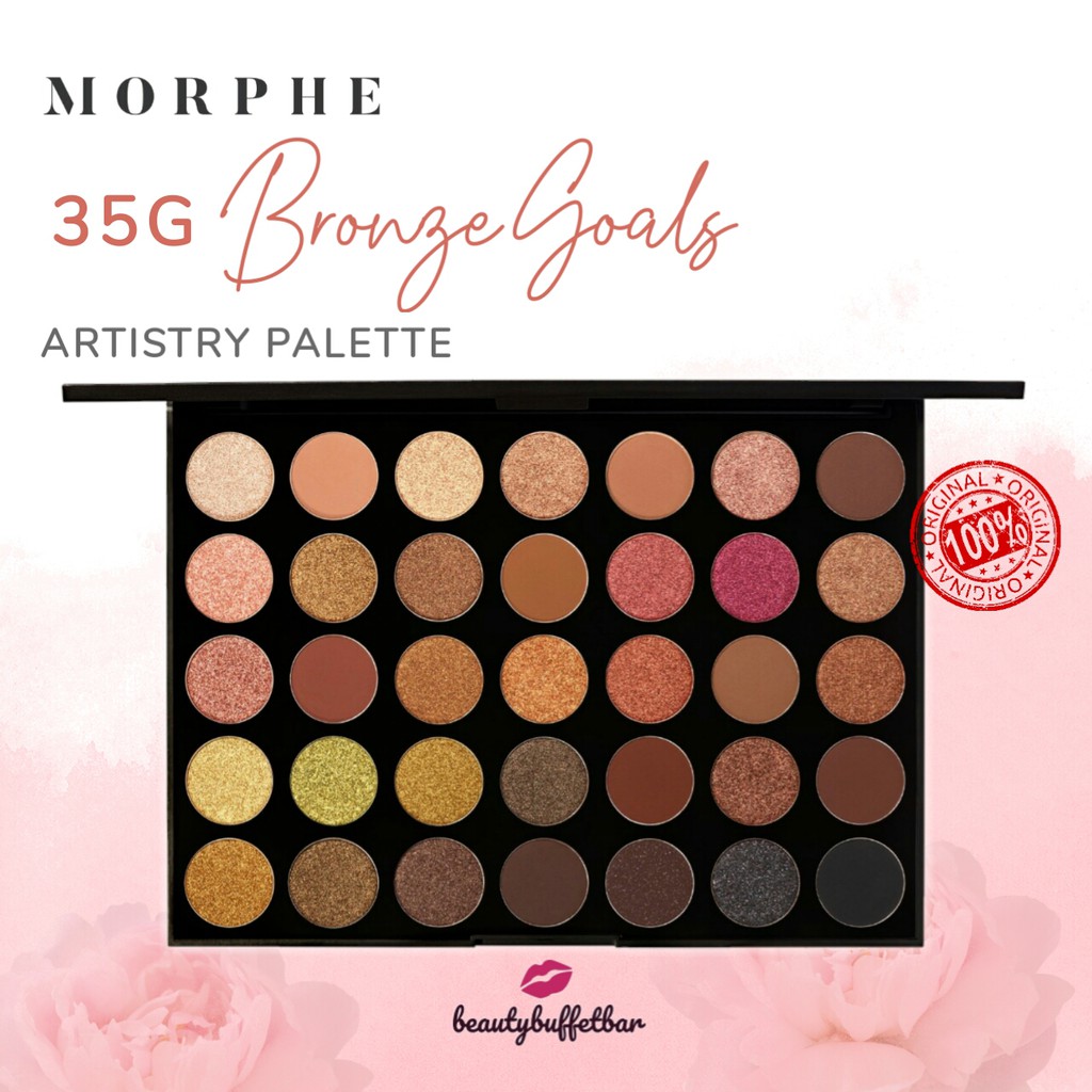 Morphe 35G Bronze Goals Artistry Palette