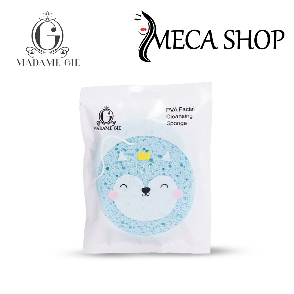 Madame Gie Face Cleansing Puff | Cleansing Sponge - Make Up Removal Pads