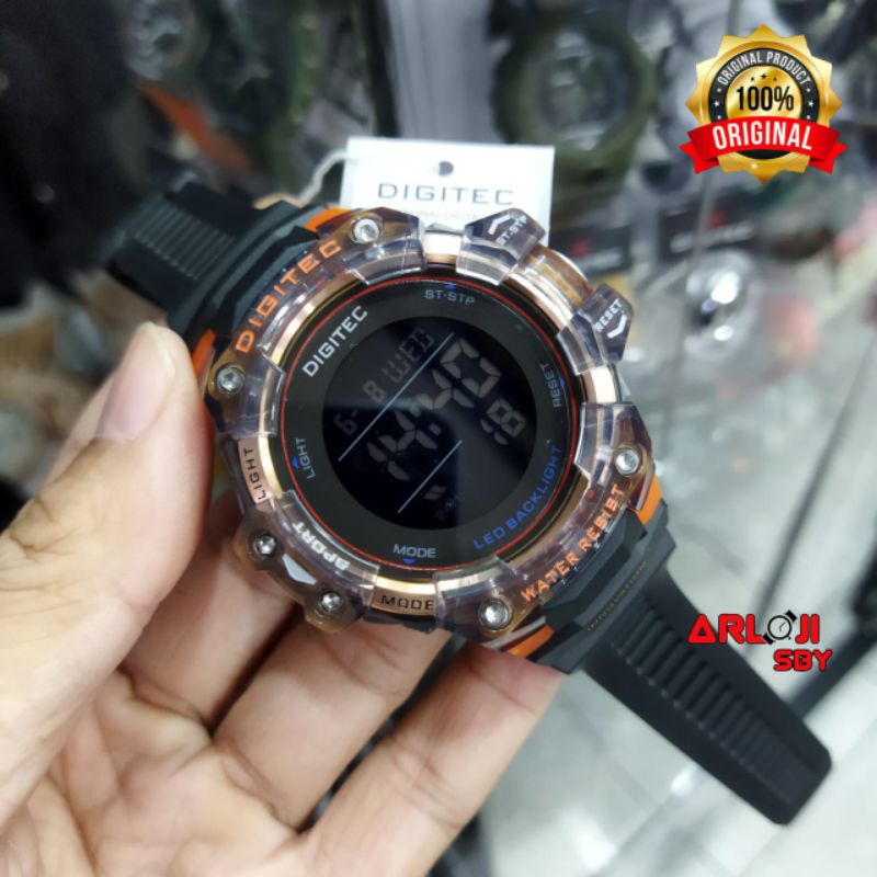 JAM TANGAN PRIA DIGITEC  DG 5120 ORIGINAL TAHAN AIR 50mm