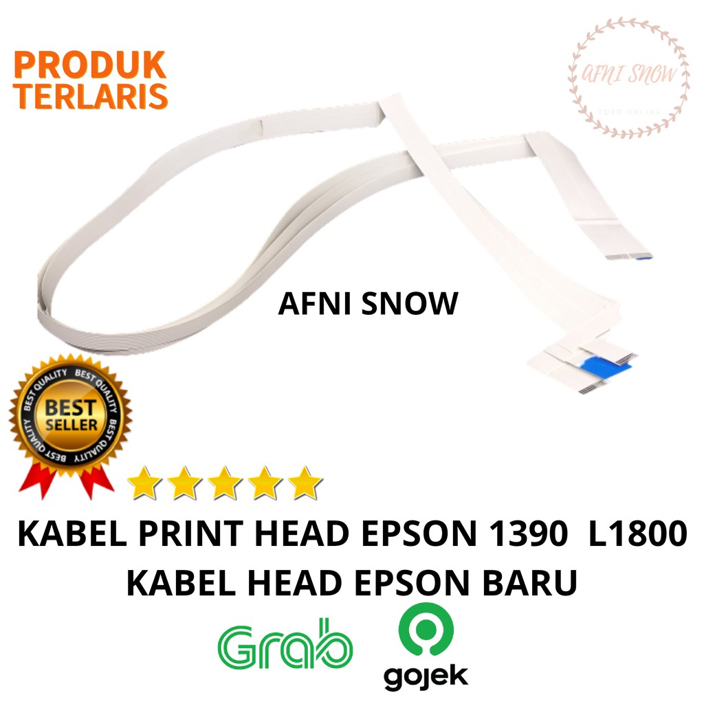 Kabel Flexible Head Epson 1390 L1800 Cable Printhead Printer SP1390 R1390 L 1800 L-1800