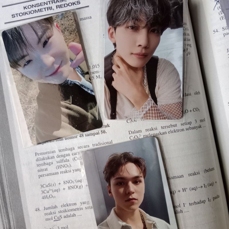WTS PC SEVENTEEN FACE THE SUN VERNON JEONGHAN WOOZI