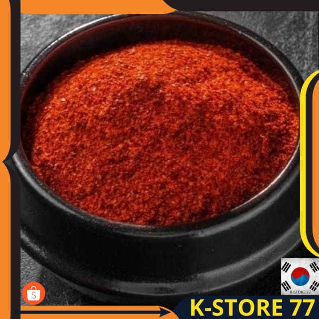 

MAKANAN KOREA/KOREAN FOOD/BUMBU KOREA PEDAS SPICY INSTANT "GOCHUGARU" CABAI BUBUK 100 GR ORI