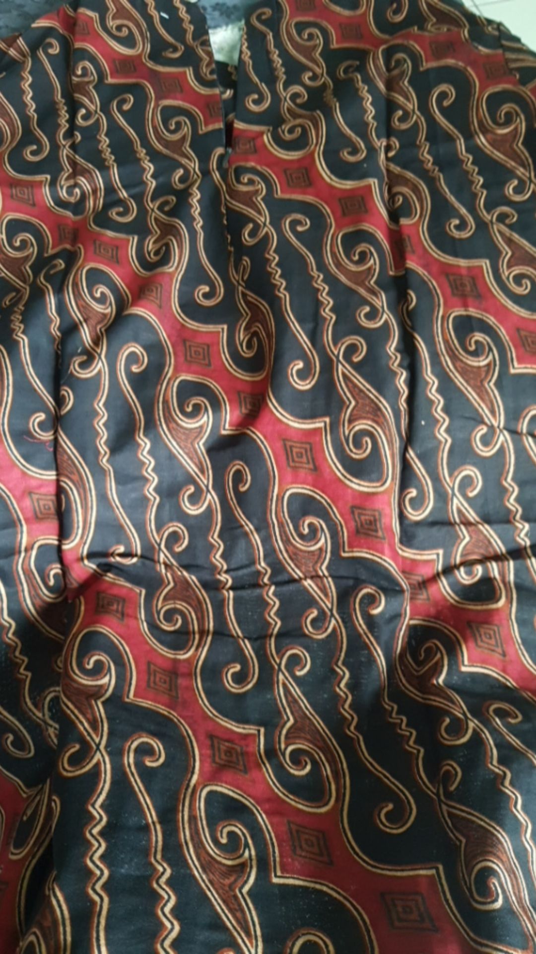 Batik Wanita Respati Garis Motif Cewek Katun Halus Resleting Modern Premium High Quality