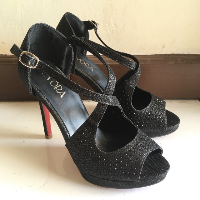 Sepatu Heels Evora 10cm
