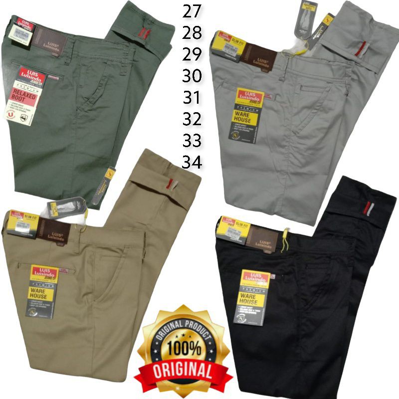CELANA CHINOS PANJANG/CELANA PRIA/CHINO ORIGINAL/CELANA PANJANG PRIA/CHINO PRIA/CHINO PROMO