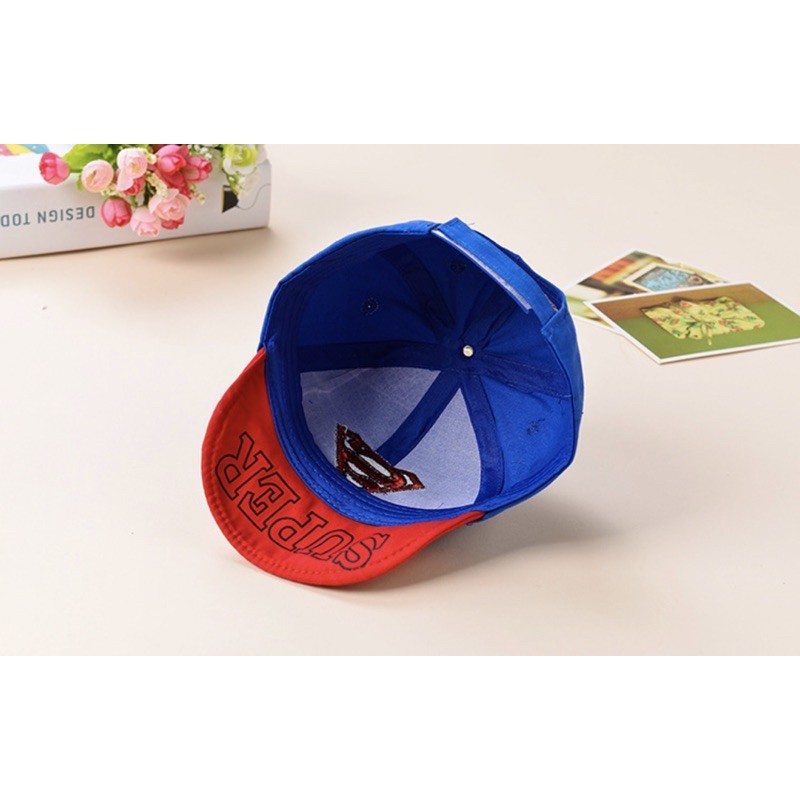 8-20 bulan Topi Baseball Anak Balita Laki /Perempuan Model Superhero S