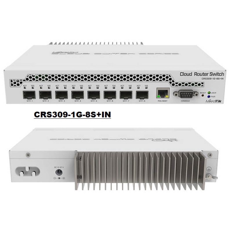 MikroTik CRS 309 1G 8S+ IN CRS309-1G-8S+IN