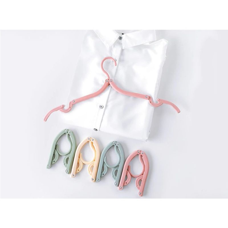 Hanger lipat portable gantungan baju lipat traveling serbaguna Hanger baju lipat gantungan baju lipat