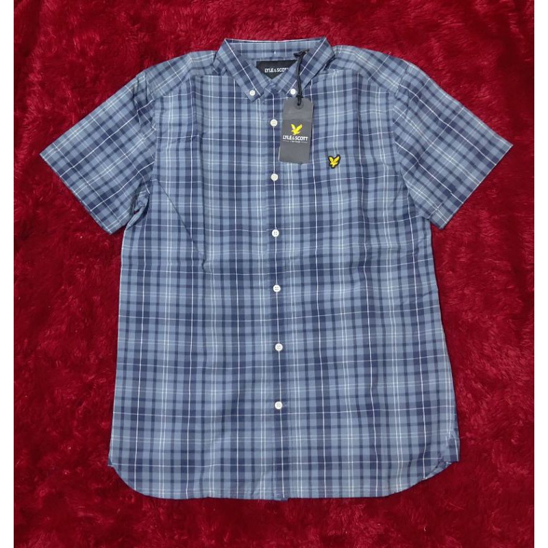 Lyle & Scott Short Sleeved Kemeja Original