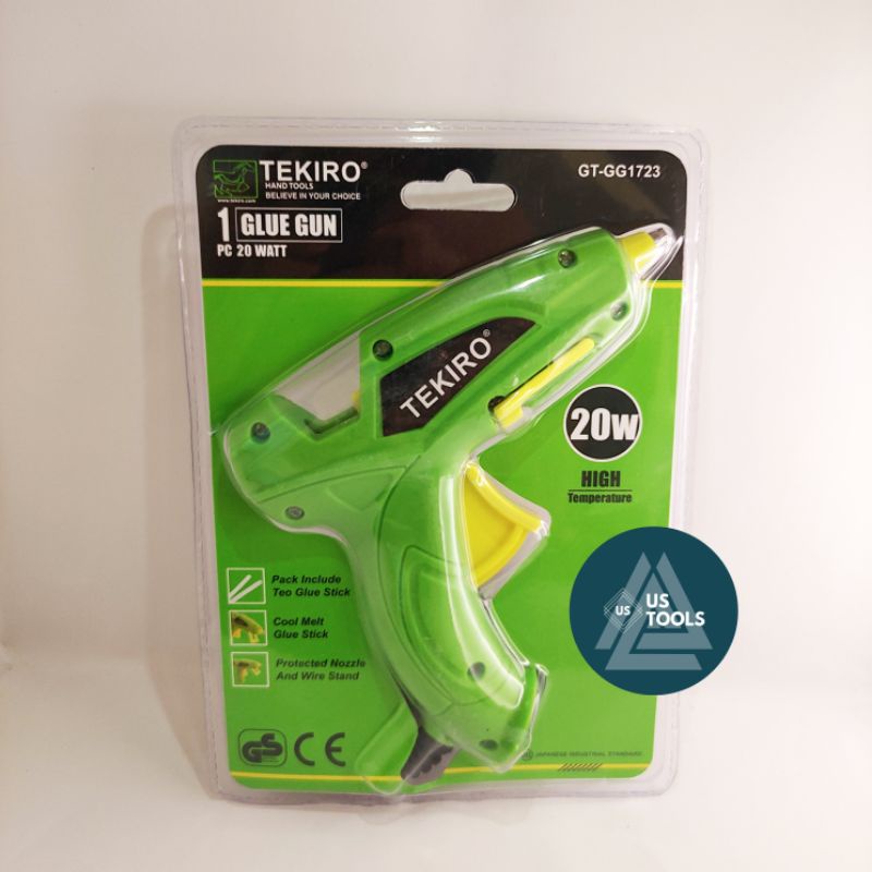 TEKIRO GLUE GUN/ALAT LEM TEMBAK BAKAR/PISTOL LEM 20WATT GT -GG1723