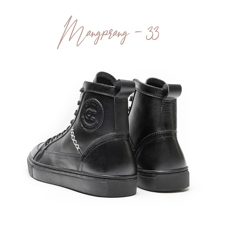 ODONCIBADUYUT OC-SNEAKERS CLASSIC BLACK KASUAL PRIA DEWASA MODEL KEKINIAN
