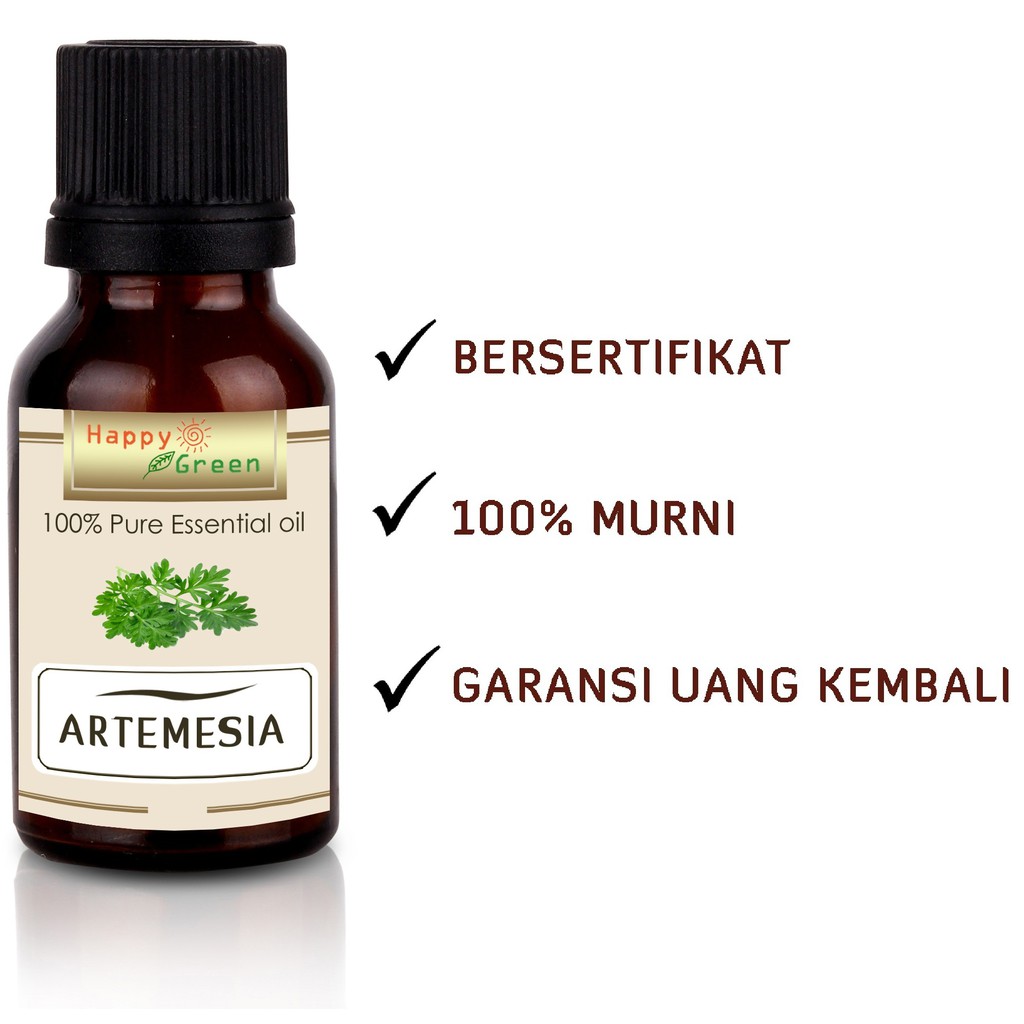 Happy Green Artemesia Essential Oil  - Minyak Wormwood/Mugwort