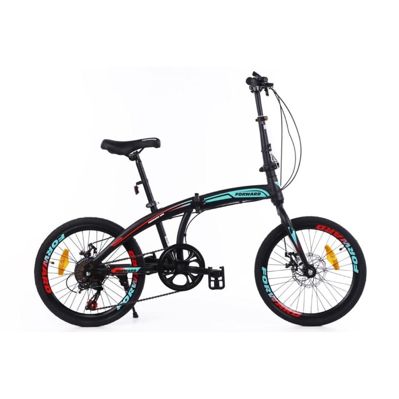 Sepeda Lipat Forward City 20 inch 7 Speed SNI termurah kredit COd Cicilan gojek murah folding bike-3