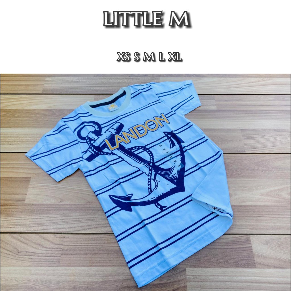 kaos little m putih37