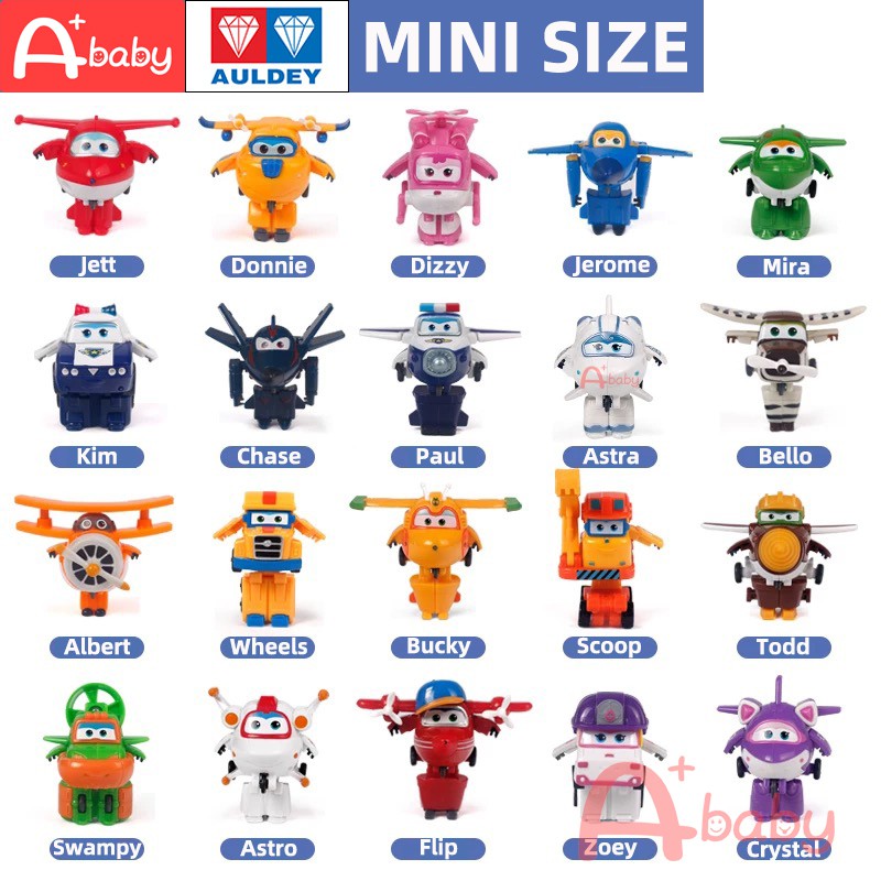  A baby Ready Stok MINI SuperWings Super Wings Genuine 