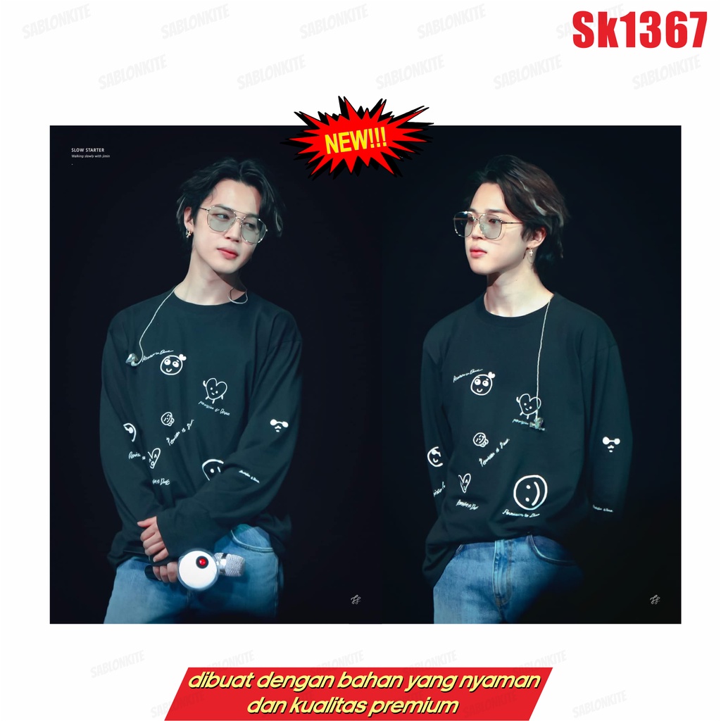 MURAH!!! KAOS KPOP PARK JIMIN PERMISSION TO DANCE SK1367 UNISEX