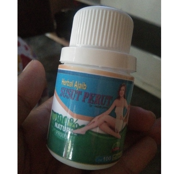 OBAT PENURUN BERAT BADAN / HERBAL PELANGSING / DIET / ISI 100 Butir