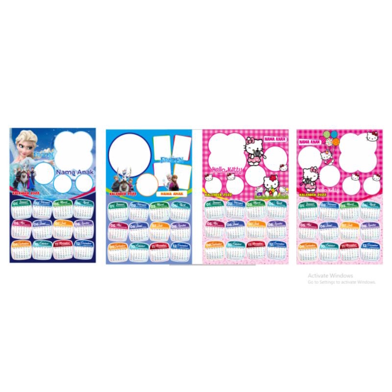 

KALENDER KARAKTER DISAIN FOTO SENDIRI