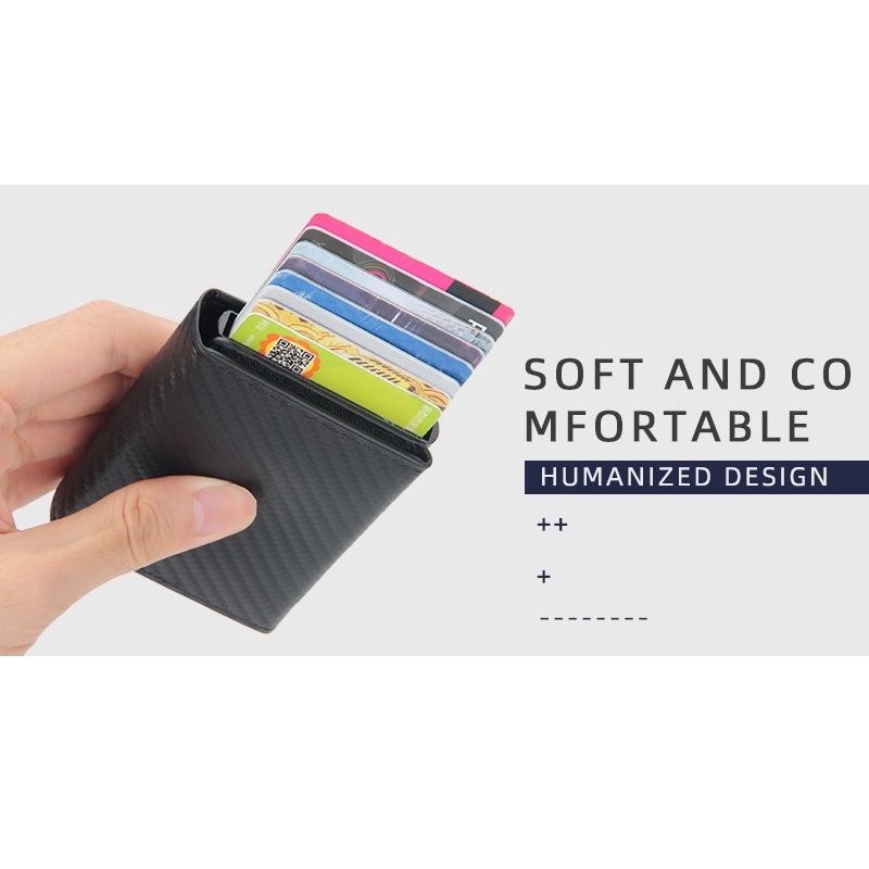 Dompet Kartu Pria Rfid Card Holder Smart Wallet Baellerry K9142