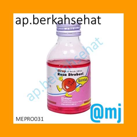 

Sirplus sirup Strawberry 100ml