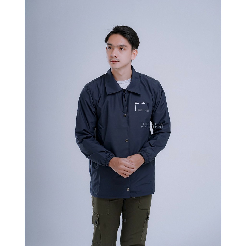 JAKET COACH PARASUT POLOS PRIA NEW SABLON - JACKET PARASUT UNISEX - JAKET CASUAL MURAH TERBARU