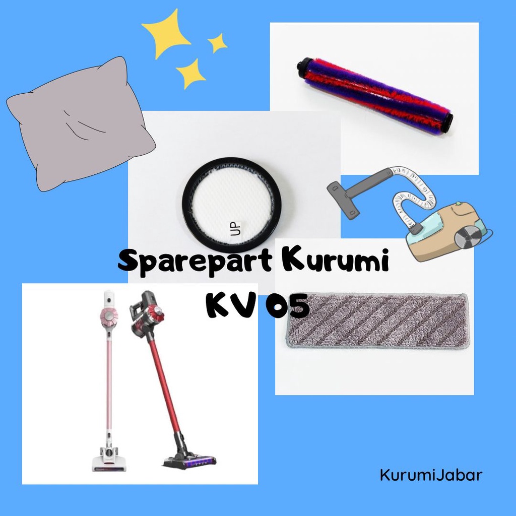 SPAREPART DAN HEPA KURUMI KV 05