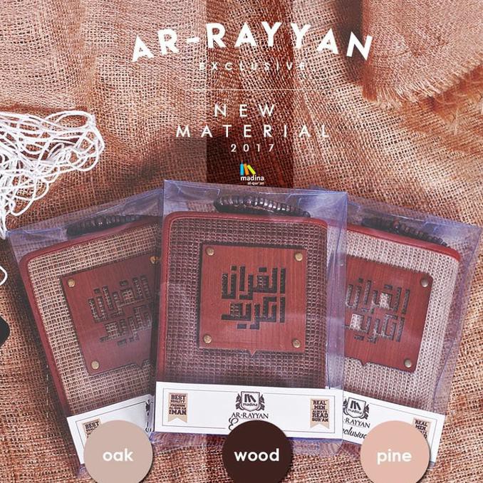 Alquran / Al Quran cowo pria Ar Rayyan eks Men FREE TASBIH