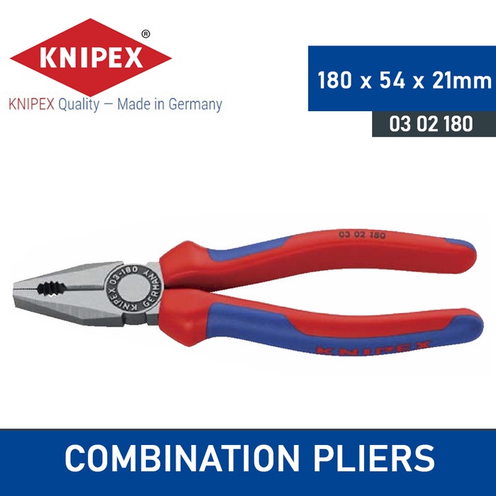 Knipex Tang Kombinasi Combination Pliers 03 02 180