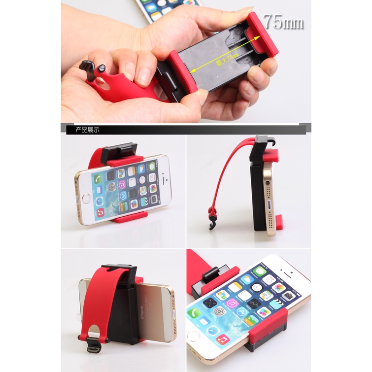 Holder Handphone / Gps Navigasi Untuk Stir Mobil