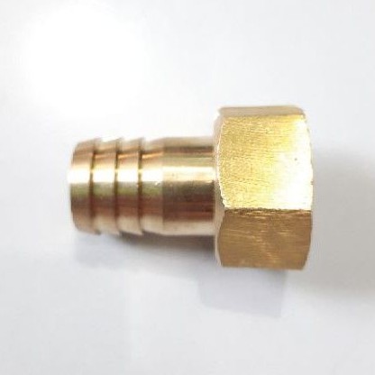 Sok selang 1/2&quot; × 5/8&quot; KUNINGAN / Hose Nipple Drat dalam