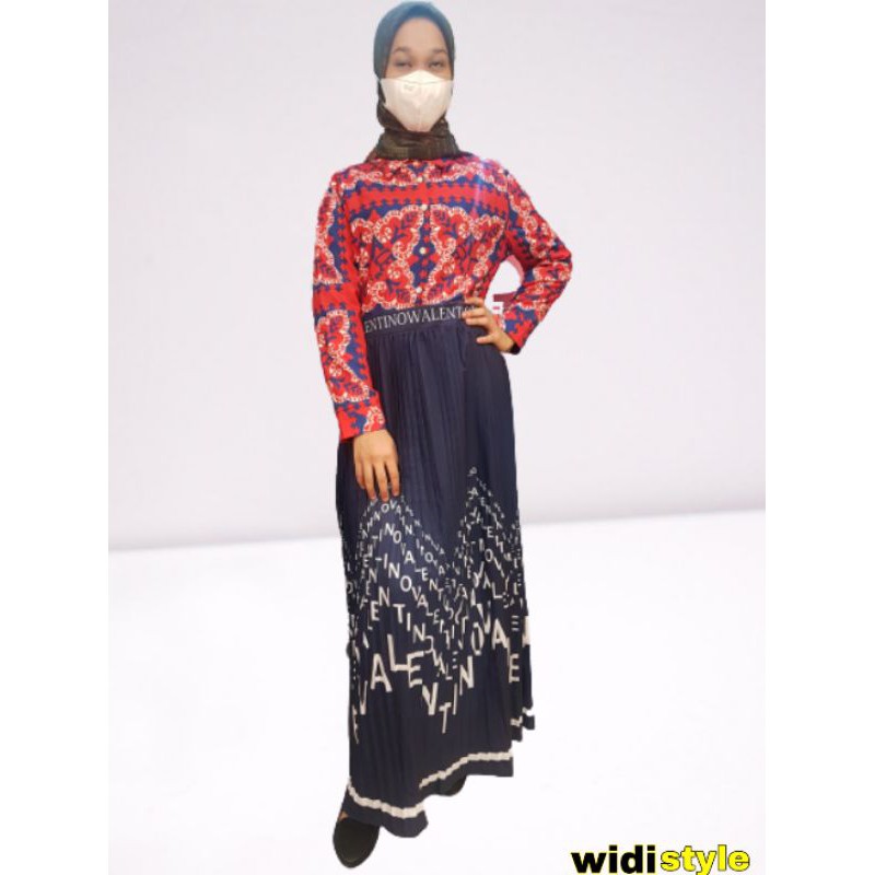 MAXI DRESS CANTIK |/BAJU WANITA/DRESS PLISKET/BANGKOK