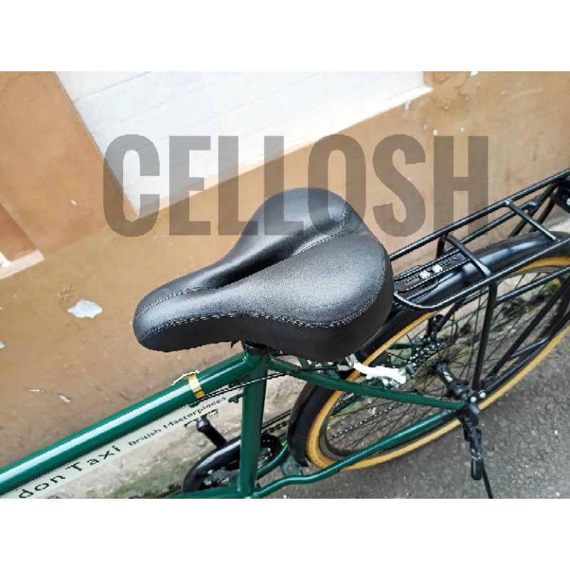 WEST BIKING Jok Sadel Sepeda Empuk Bike Saddle Leather Model Spring