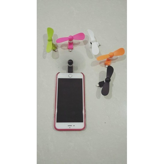 kipas angin mini usb lightning / iphone