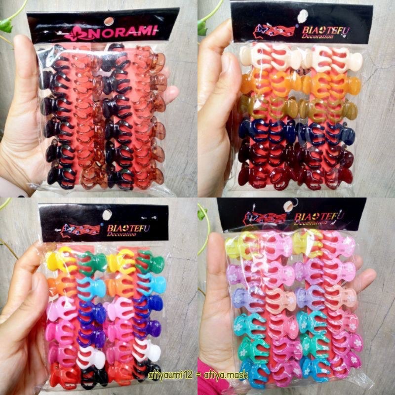 Jedai mini poni 24 PCS Jepit Grosir Lusinan Murah