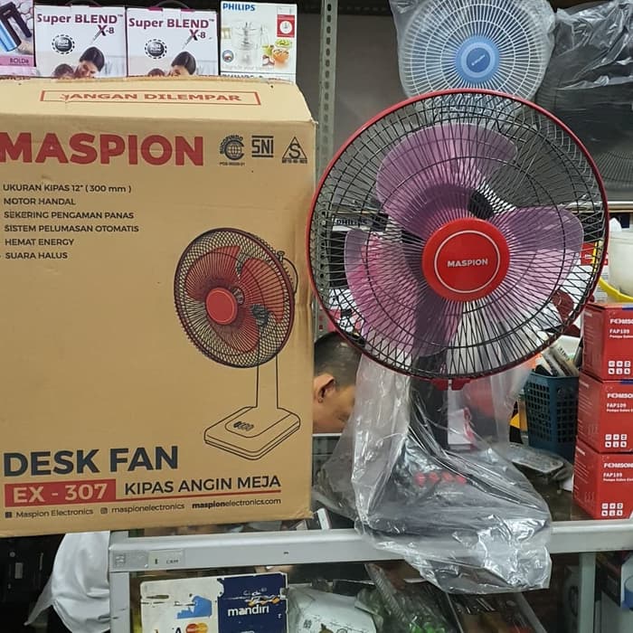 Kipas angin meja /Desk Fan Maspion 12&quot; EX-307