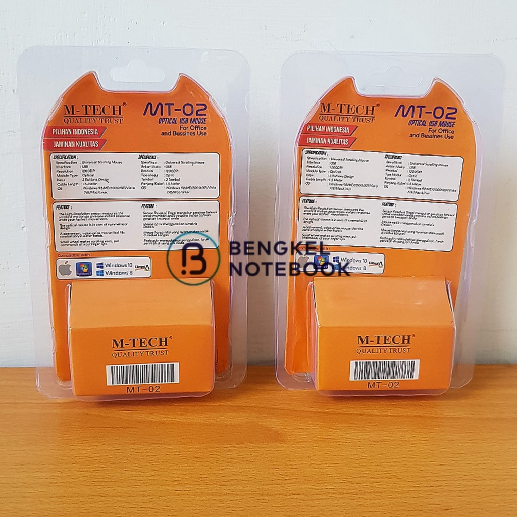 Mouse USB M-TECH MTECH MT-02 Kabel MT02 Backlight