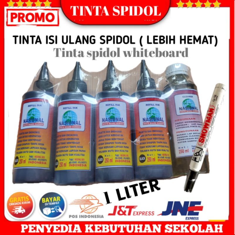 

Tinta spidol whiteboard ( MURAH) , Tinta isi ulang spidol whiteboard 1 liter