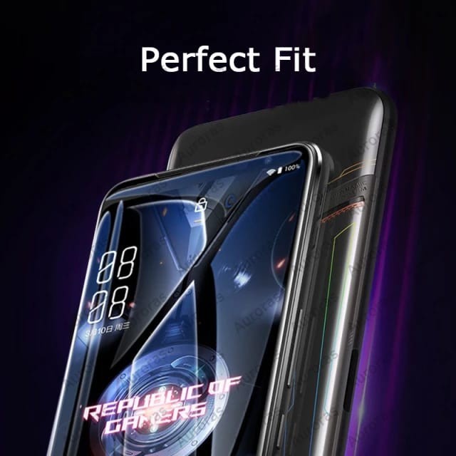 Asus ROG Phone 6 / ROG 6 PRO / ROG 5S PRO / ROG 5 / ROG 3 / ROG 2 Tempered Glass Full Cover Full Lem