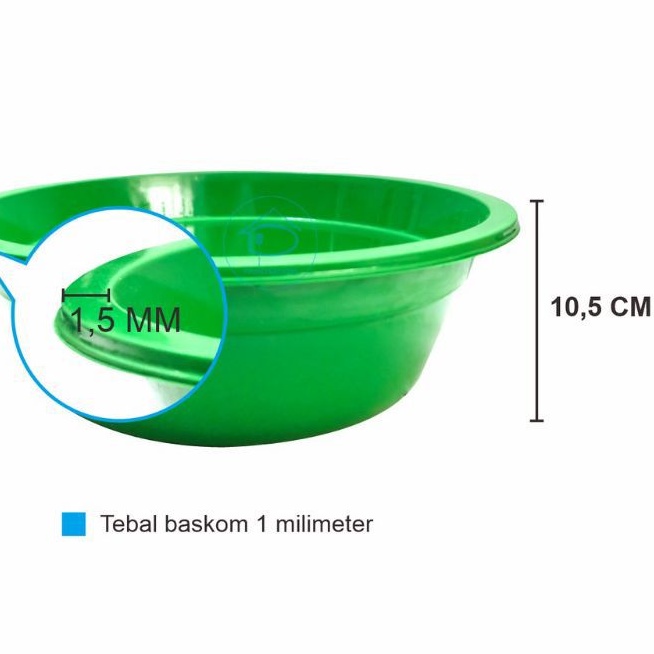 Baskom Plastik Murah Tempat Cuci Sayur Buah Daging Wadah Serba Guna