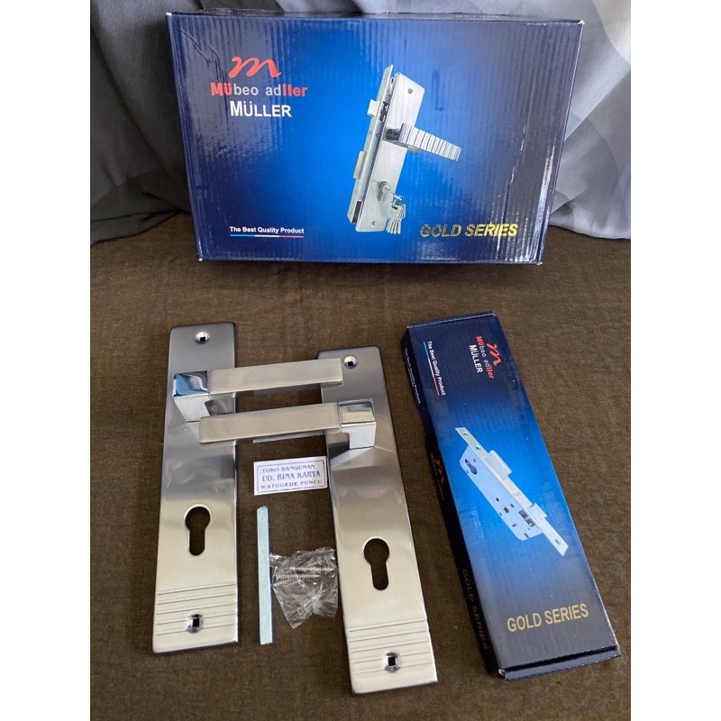 Kunci Pintu Besar Muller Handle Pintu Bagus 25 cm/ Slot Pintu Besar Muller Original